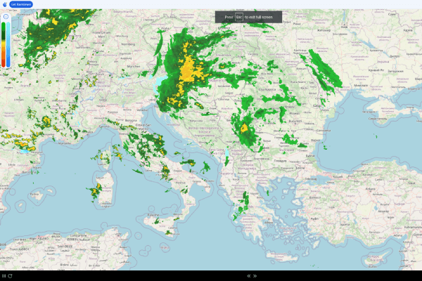 castit rainviewer weather app implementation