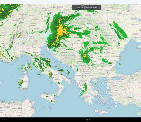 castit rainviewer weather app implementation